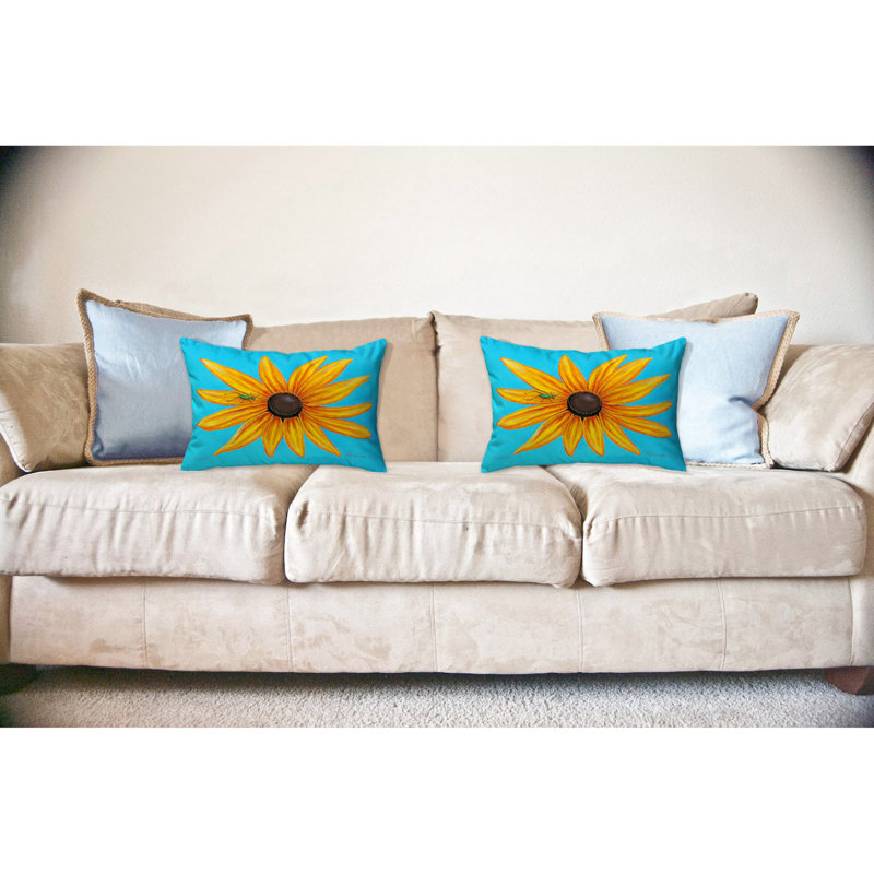 Outdoor Reversible Throw Pillow, 16" x 20"