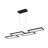 4-light Rectangle Loop Dimmable Led Pendant