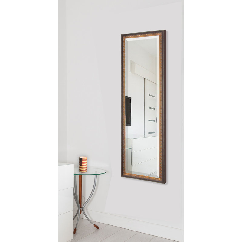 Solid Wood Flat Mirror, 62" H x 24" W