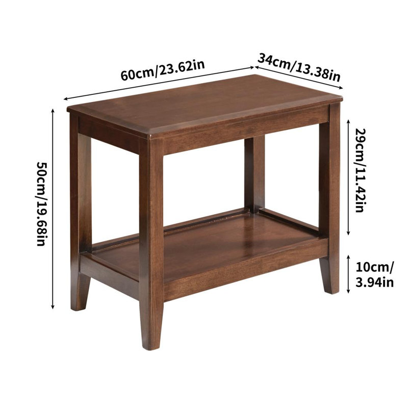 Solid Wood End Table