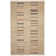 Ravel Stripe Blue Handwoven Wool Rug