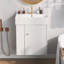 Meuble-lavabo simple 12,2 po avec plateau Kemuel