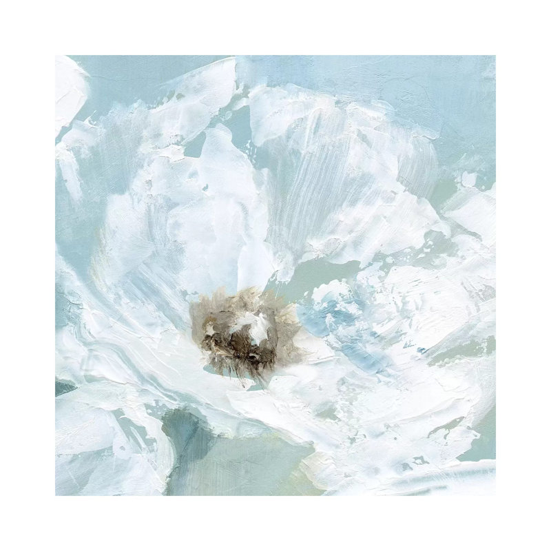 Single Poppy I by Nan - Wrapped Canvas Gallery-Wrapped Canvas Giclée, 66.04 cm H x 66.04 cm W x 1.91 cm D