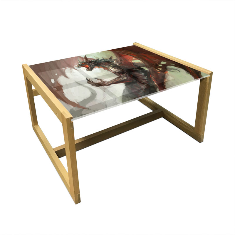 Jacelynn Sled Coffee Table, 62cm H x 74cm W x 40cm D