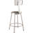 Backed Ergonomic Industrial Stool with Footrest-58829965-58829966
