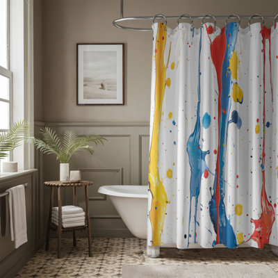 Rideau de douche coloré Premium Burst