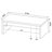 Brianna Mango 2-Piece Rectangular Coffee And End Table Set (Only Including Table)