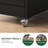 4 Drawer Metal Locking Vertical File Cabinet On Wheels - Adjustable Bar For Legal & Letter Files, Secure Storage Valuables Modern Valuables, Low Maintenance, Suitable Home Office-1975921853