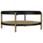 Table basse ronde avec étagère de rangement Benson-405991687