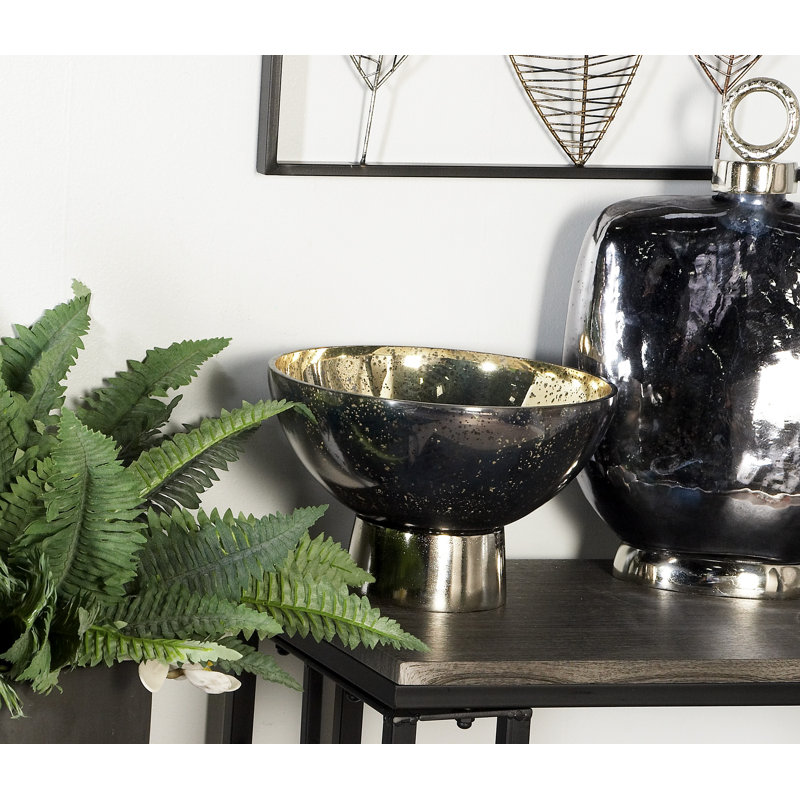 Bol décoratif en verre Braylynn