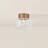 Bellow 1 Light Flush Mount