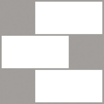25.4 cm. W x 25.4 cm. L Peel and Stick Mosaic Tile