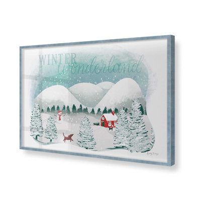 Rustic Winter Wonderland, reproduction encadrée