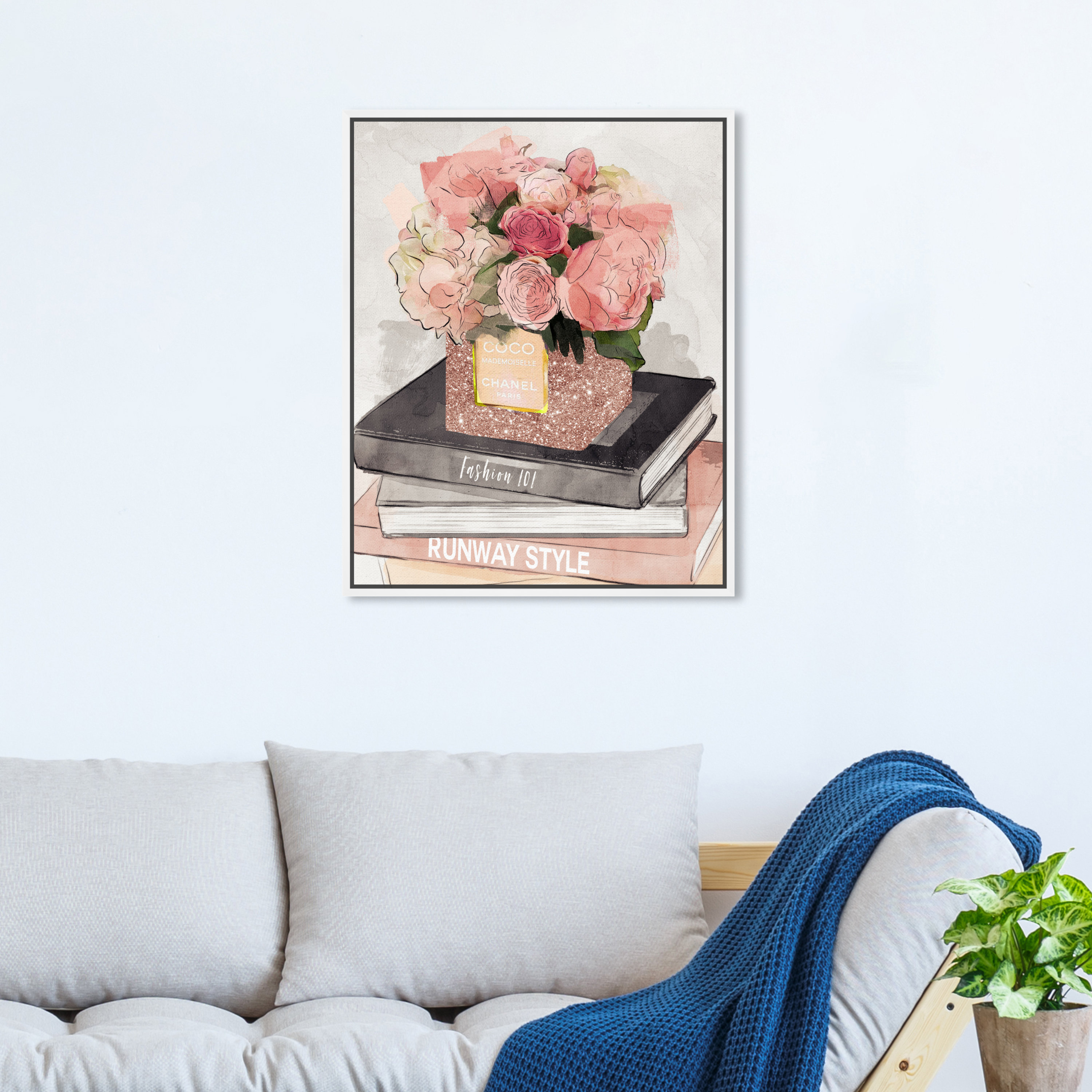 Oliver Gal Fashion And Glam Books And Fragrance Books On Canvas Print |  Wayfair