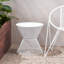 Charming Rustic Wooden Side Table With Intricate Carvings For Home Decoration-114283512