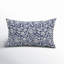 Liza Pillow Cover & Insert Rectangle in Blue/White