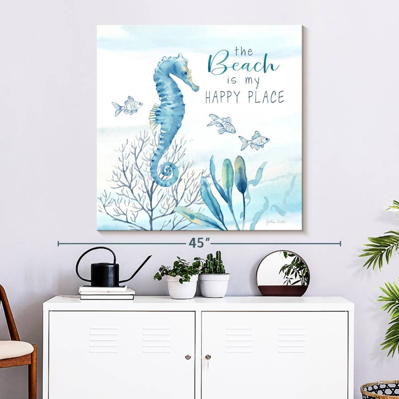 Grande mer bleue Aletra V, H 33 po x l 33 po