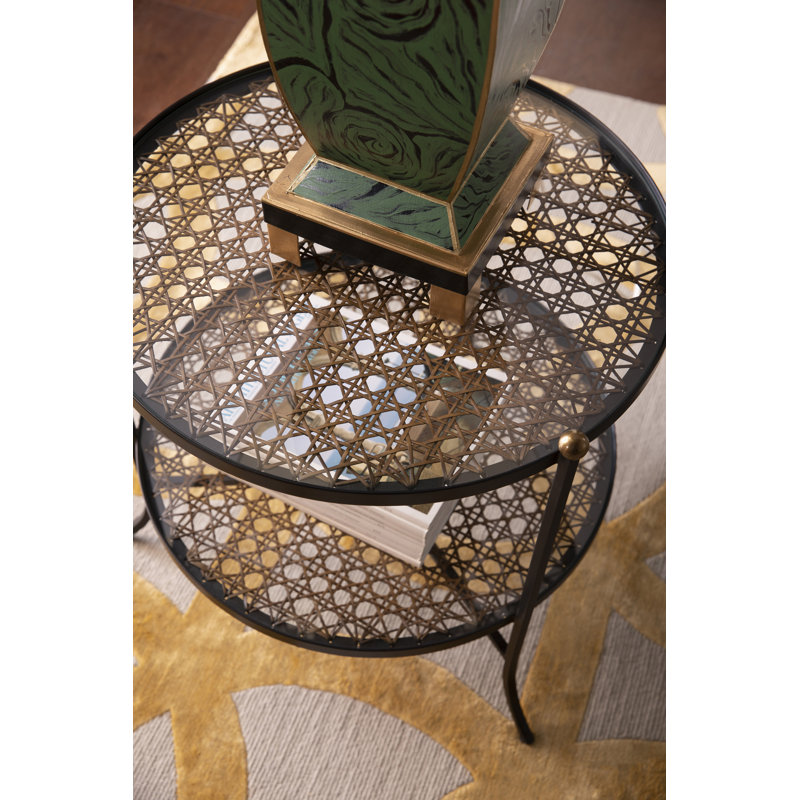 Great South Bay Glass End Table