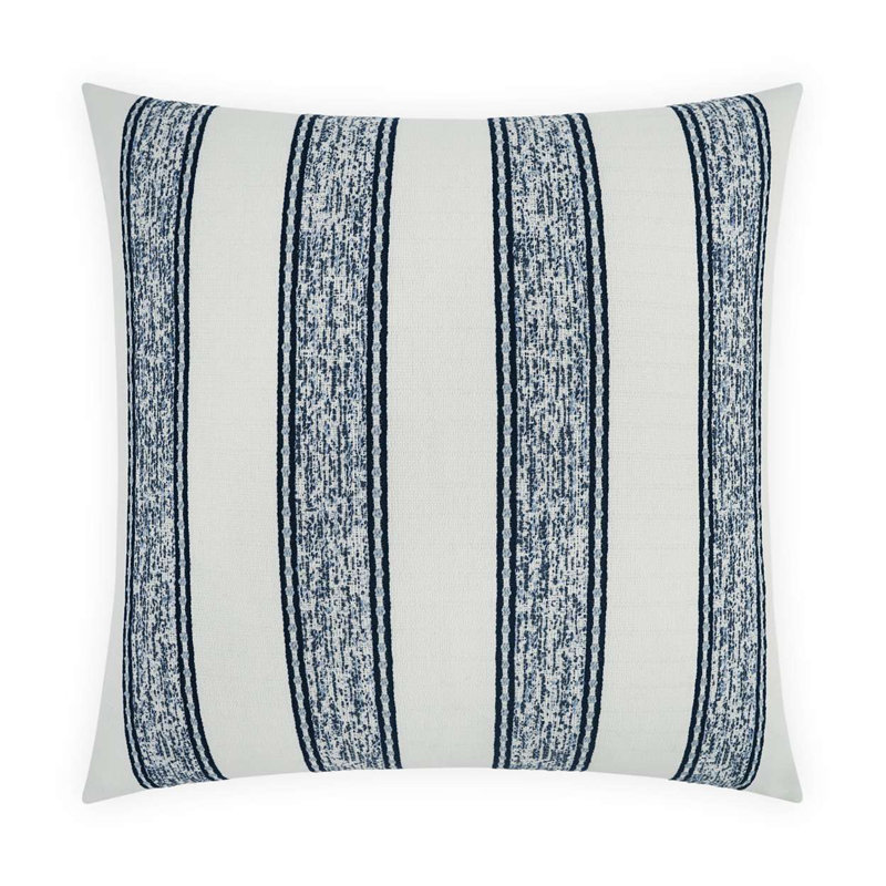 Gilner Striped Outdoor Reversible Throw Pillow