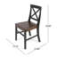 Ensemble de 2 chaises de ferme-773957168