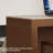 Retro Brown Rectangular Bar Table