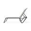Chaise longue sans accoudoirs empilable à plat en aluminium Gardenella-98940800-98940782
