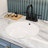 Bathroom Faucet, 7.85" Matt Black, 2 Deck-Mounted, , Ss304 & Zinc Alloy, Ceramic Cartridge, 1.2 Gpm Max Flow Rate, 360 Swivel Spout Pull-Out Design With Abs Head, Smooth Rate-128772713