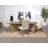 84-inch Composite Wood Dining Table Mango