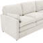 Canapé de 89 po à 3 places avec coussin moelleux pour le salon-646485339
