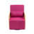 Lin rose rouge est en rupture de stock