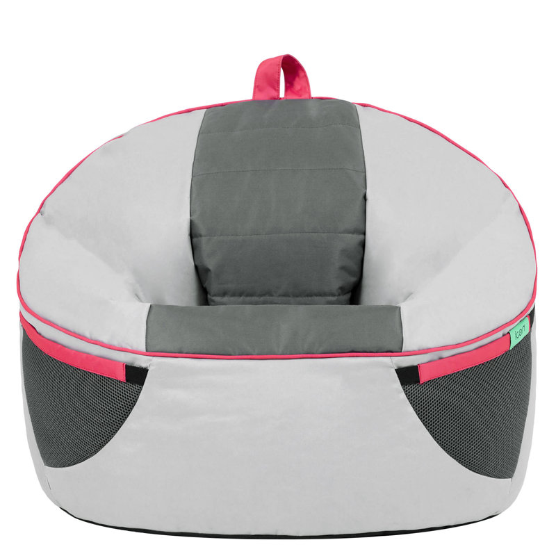 Bean Bag Bazaar Meta Gaming Recliner, Grey