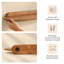 Tablettes murales flottantes en bois Sephine