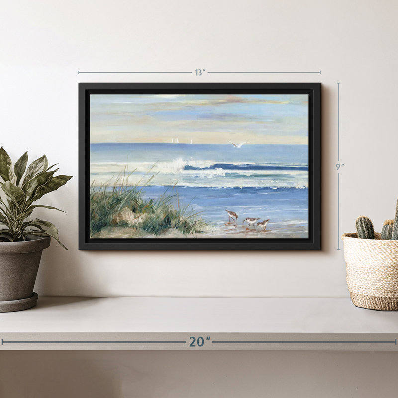 Plage "Art mural de plage", H 9 po x l 13 po