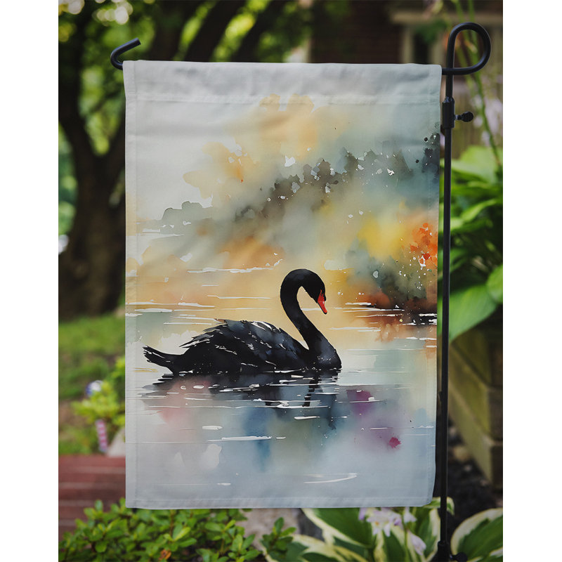 Drapeau de jardin en polyester double face H 15,5 po x l 11,25 po