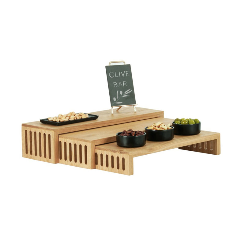Cal-Mil Display Riser Buffet Accessory, Natural