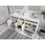 Ensemble de meuble-lavabo double l 72 "-90699508