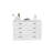 Meinou 8-Drawer Double Dresser with Fabric Drawers-264643812