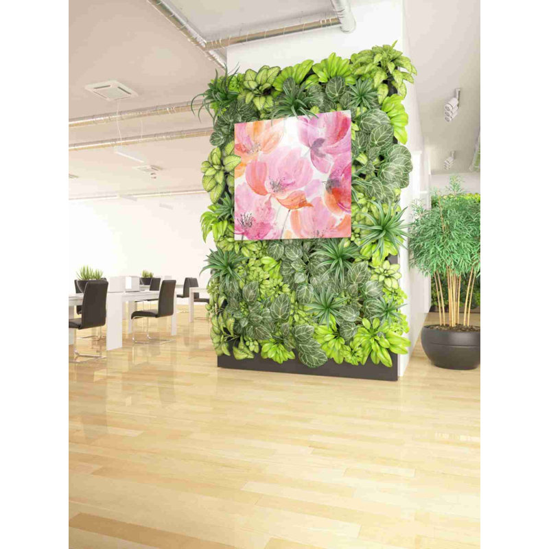 «Joyous III» par Albena Hristova, art mural sur toile, H 37 po x l 37 po x P 1,5 po