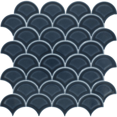 Daltile Revalia Remix 3-in Fan Mosaic Tile (10 PCS Per Carton) (10.20 SQFT Per Carton)