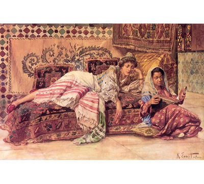 " The Reader " by Rudolf Ernst