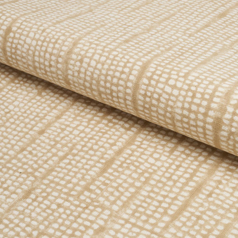 Tissu imprimé Noland Block, Sable