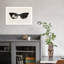 Intimate Cat-Eye Reflection Classic Elegant Retro Wall Art Print 1 Piece Wrapped Canvas Wall Art-2049232265