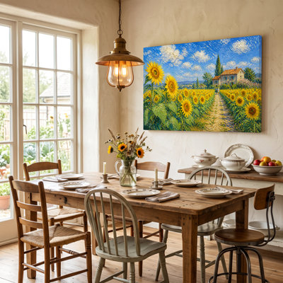 Toile de tournesol - 20 x 30 po