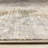 Marrah Cream Beige Grey Vintage Low-Dense Pile Area Rug-979727453