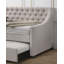 Lit de jour rembourré Elanah avec lit gigogne Botton-150291016-150291022