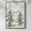 «Christmas Holiday Art CDI», reproduction encadrée - bois massif-1117557622