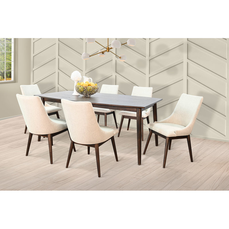  Mid-Century Wood Dining Set