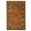 Hand Knotted Wool Oriental Area Rug in Red And Black