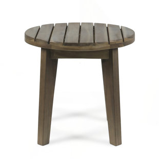 Outdoor Wood Side Table