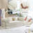 81"Convertible Sleeper Sofa Bed with Pillows, 2 in 1 Pull Out Cloud Sofa Bed,Corduroy Folding Mattress Couch Removable And Washable Sofa, Yoga Sofa Lounge Couch for Living Room Bedroom-844702423